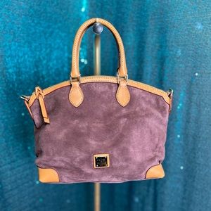 Dooney & Burke Suede Chocolate Satchel